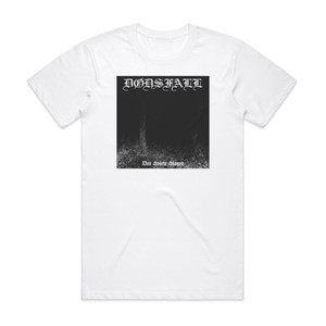 Dodsfall Den Svarte Skogen Album Cover T-Shirt White Dodsfall Den Svarte Skogen Album Cover T-Shirt White
