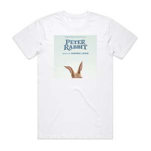Dominic Lewis Peter Rabbit Album Cover T-Shirt White