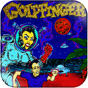 Goldfinger Goldfinger-1 Album Cover Sticker Goldfinger Goldfinger-1 Album Cover Sticker