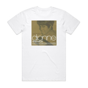 Dionne Warwick Heartbreaker The Very Best Of Dionne Warwick Album Cover T-Shirt White