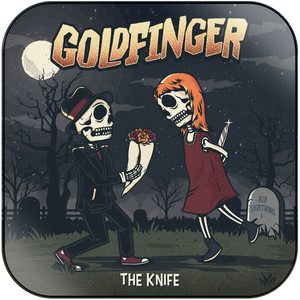 Goldfinger The Knife Album Cover Sticker Goldfinger The Knife Album Cover Sticker