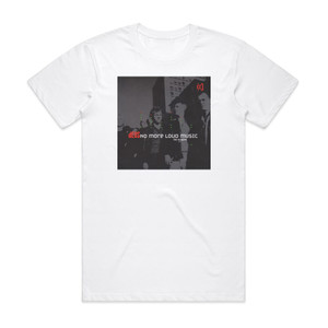 dEUS No More Loud Music The Singles Album Cover T-Shirt White dEUS No More Loud Music The Singles Album Cover T-Shirt White