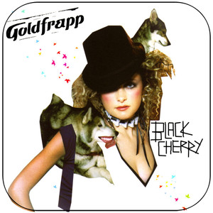 Goldfrapp Black Cherry-1 Album Cover Sticker Goldfrapp Black Cherry-1 Album Cover Sticker