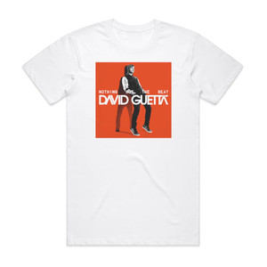 David Guetta Nothing But The Beat 1 Album Cover T-Shirt White David Guetta Nothing But The Beat 1 Album Cover T-Shirt White