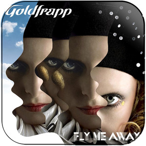 Goldfrapp Fly Me Away-1 Album Cover Sticker Goldfrapp Fly Me Away-1 Album Cover Sticker