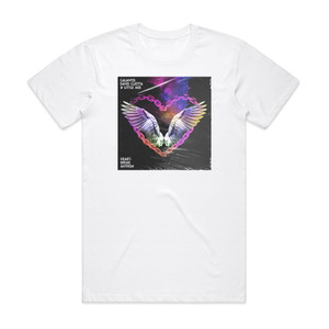 David Guetta Heartbreak Anthem Album Cover T-Shirt White David Guetta Heartbreak Anthem Album Cover T-Shirt White