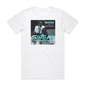 David Guetta Sweat Remix 1 Album Cover T-Shirt White