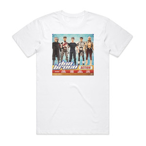 Don Broco Action Album Cover T-Shirt White Don Broco Action Album Cover T-Shirt White