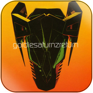 Goldie Saturnz Return Album Cover Sticker Goldie Saturnz Return Album Cover Sticker