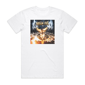 Dream Evil In The Night Album Cover T-Shirt White
