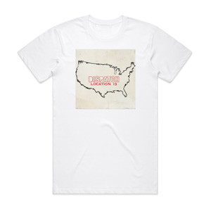 Dispatch Location 13 Album Cover T-Shirt White Dispatch Location 13 Album Cover T-Shirt White
