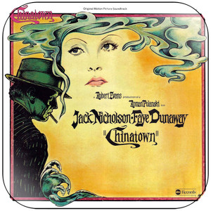 Jerry Goldsmith Chinatown Album Cover Sticker