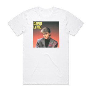 David Lyme Lady Album Cover T-Shirt White David Lyme Lady Album Cover T-Shirt White