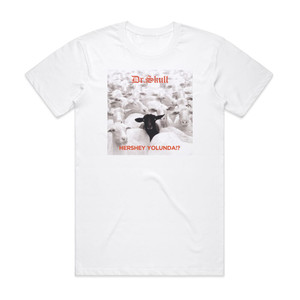 Dr Skull Hershey Yolunda Album Cover T-Shirt White Dr Skull Hershey Yolunda Album Cover T-Shirt White