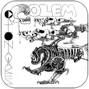 Golem Orion Awakes Album Cover Sticker