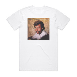 Dennis Edwards Dont Look Any Further Album Cover T-Shirt White Dennis Edwards Dont Look Any Further Album Cover T-Shirt White