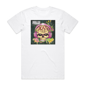 Double Crush Syndrome Death To Pop Album Cover T-Shirt White Double Crush Syndrome Death To Pop Album Cover T-Shirt White