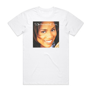 Deborah Cox Deborah Cox Album Cover T-Shirt White
