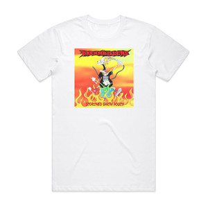 Dreamkillers Scorched Earth Policy Album Cover T-Shirt White Dreamkillers Scorched Earth Policy Album Cover T-Shirt White