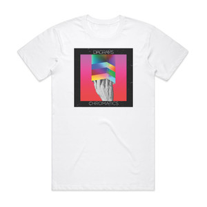 Diagrams Chromatics Album Cover T-Shirt White
