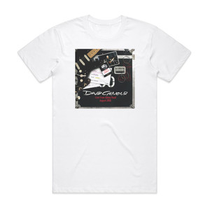 David Gilmour 4 Tracks Live From Abbey Road Album Cover T-Shirt White