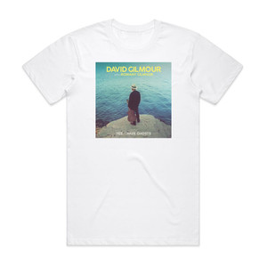 David Gilmour Yes I Have Ghosts Album Cover T-Shirt White David Gilmour Yes I Have Ghosts Album Cover T-Shirt White