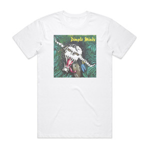 Dimple Minds Maximum Debilum Album Cover T-Shirt White Dimple Minds Maximum Debilum Album Cover T-Shirt White