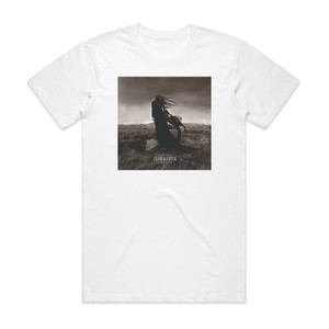 Darkher Realms Album Cover T-Shirt White Darkher Realms Album Cover T-Shirt White