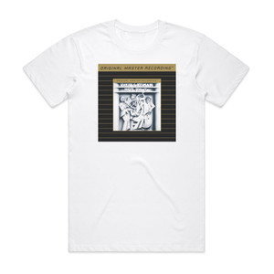 David Grisman Hot Dawg Album Cover T-Shirt White David Grisman Hot Dawg Album Cover T-Shirt White