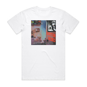 Doctor Deseo Suspira Y Conspira Album Cover T-Shirt White Doctor Deseo Suspira Y Conspira Album Cover T-Shirt White