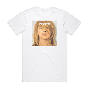 Dirty Vegas Dirty Vegas Album Cover T-Shirt White Dirty Vegas Dirty Vegas Album Cover T-Shirt White