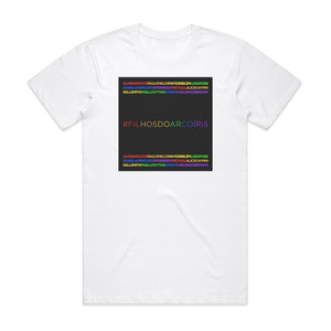 Daniela Mercury Filhos Do Arco Ris Album Cover T-Shirt White