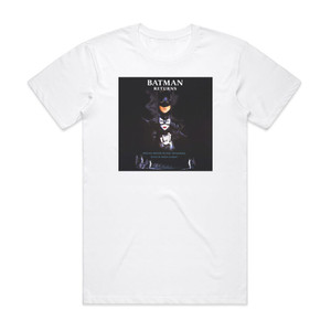 Danny Elfman Batman Returns Album Cover T-Shirt White Danny Elfman Batman Returns Album Cover T-Shirt White