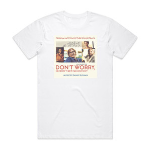 Danny Elfman Dont Worry He Wont Get Far On Foot Album Cover T-Shirt White Danny Elfman Dont Worry He Wont Get Far On Foot Album Cover T-Shirt White