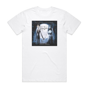 Danny Elfman Tim Burtons Corpse Bride Album Cover T-Shirt White Danny Elfman Tim Burtons Corpse Bride Album Cover T-Shirt White