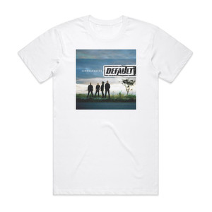 Default Comes And Goes Album Cover T-Shirt White