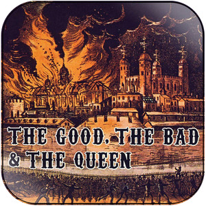The Good the Bad and the Queen The Good The Bad The Queen Album Cover Sticker The Good the Bad and the Queen The Good The Bad The Queen Album Cover Sticker