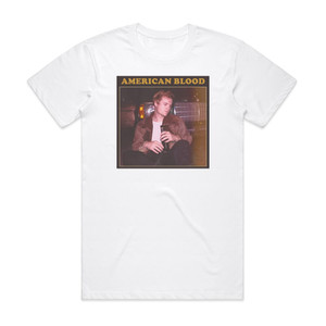 Dead Poet Society American Blood Album Cover T-Shirt White Dead Poet Society American Blood Album Cover T-Shirt White
