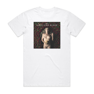 Dool Love Like Blood Album Cover T-Shirt White Dool Love Like Blood Album Cover T-Shirt White