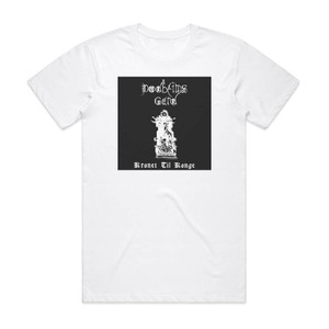 Dodheimsgard Kronet Til Konge Album Cover T-Shirt White Dodheimsgard Kronet Til Konge Album Cover T-Shirt White
