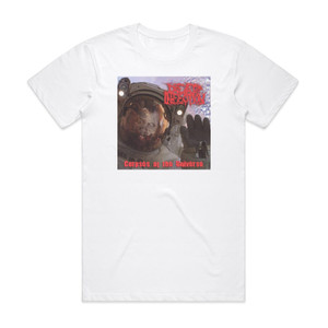 Dead Infection Corpses Of The Universe Album Cover T-Shirt White Dead Infection Corpses Of The Universe Album Cover T-Shirt White