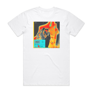 Darko US Pale Tongue Album Cover T-Shirt White Darko US Pale Tongue Album Cover T-Shirt White
