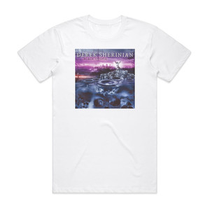 Derek Sherinian Black Utopia Album Cover T-Shirt White