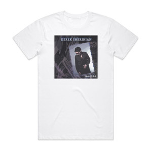 Derek Sherinian Inertia Album Cover T-Shirt White Derek Sherinian Inertia Album Cover T-Shirt White