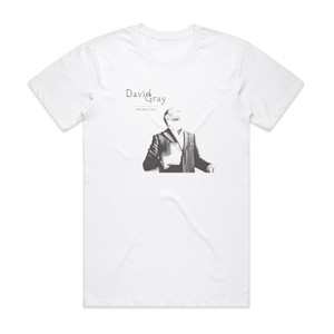 David Gray Foundling Album Cover T-Shirt White David Gray Foundling Album Cover T-Shirt White