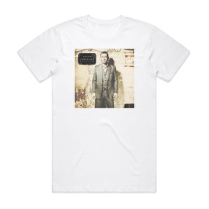 David Gray Draw The Line Album Cover T-Shirt White David Gray Draw The Line Album Cover T-Shirt White