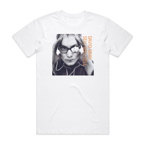 David Gray Sell Sell Sell Album Cover T-Shirt White David Gray Sell Sell Sell Album Cover T-Shirt White