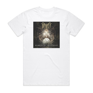 Dark Helm Hymnus De Antitheist Album Cover T-Shirt White Dark Helm Hymnus De Antitheist Album Cover T-Shirt White