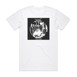 Doom Total Doom Album Cover T-Shirt White Doom Total Doom Album Cover T-Shirt White