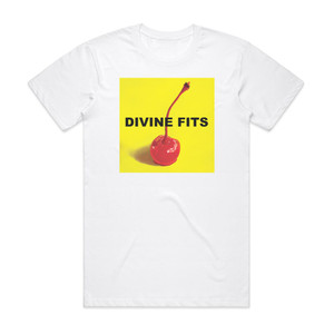 Divine Fits A Thing Called Divine Fits Album Cover T-Shirt White Divine Fits A Thing Called Divine Fits Album Cover T-Shirt White